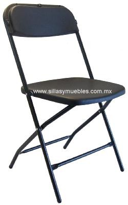 Silla plegable plástico polipropileno para alquiler o